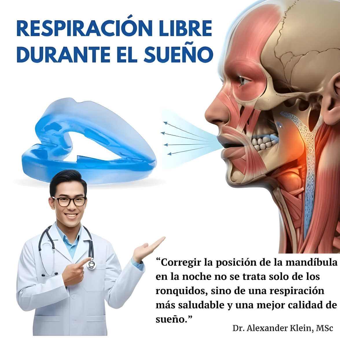 Honex - Dispositivo Anti-Ronquidos Medida Universal